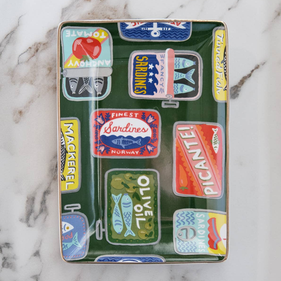 Idlewild Co. - Porcelain Trinket Tray | Tinned Fish