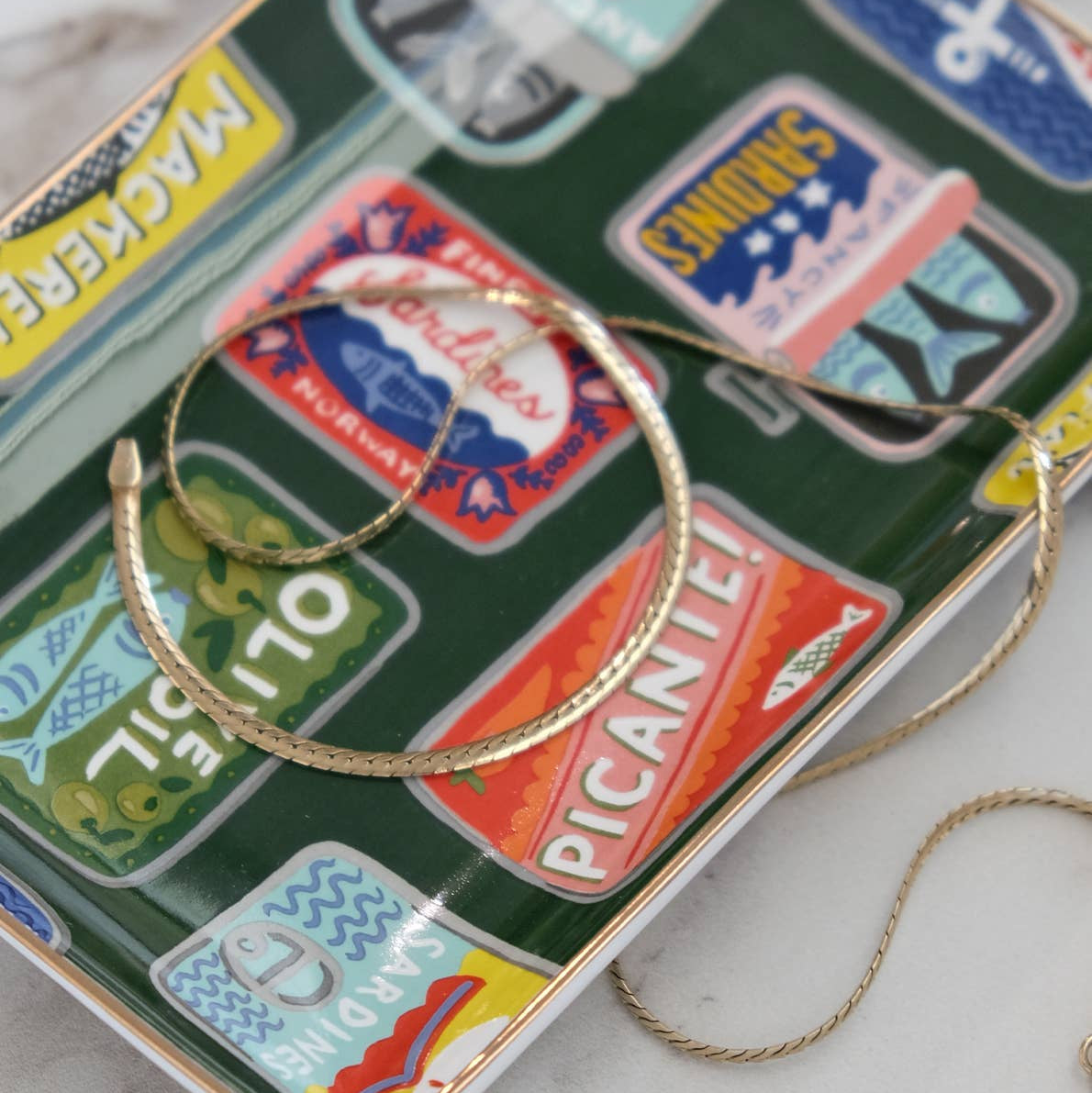 Idlewild Co. - Porcelain Trinket Tray | Tinned Fish