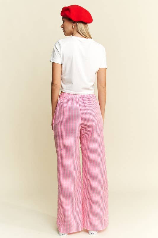 JADE BY JANE - Gingham boxer pants