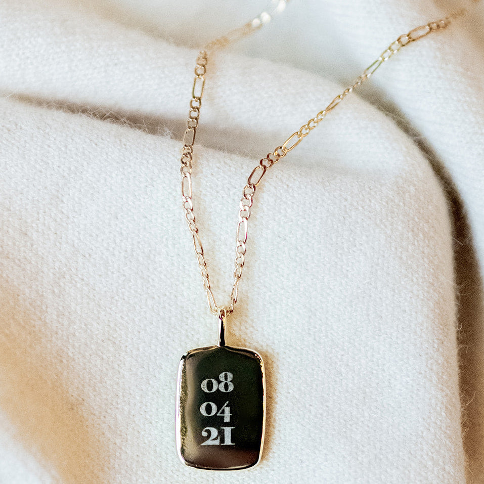 Jordan Pendant Engraved