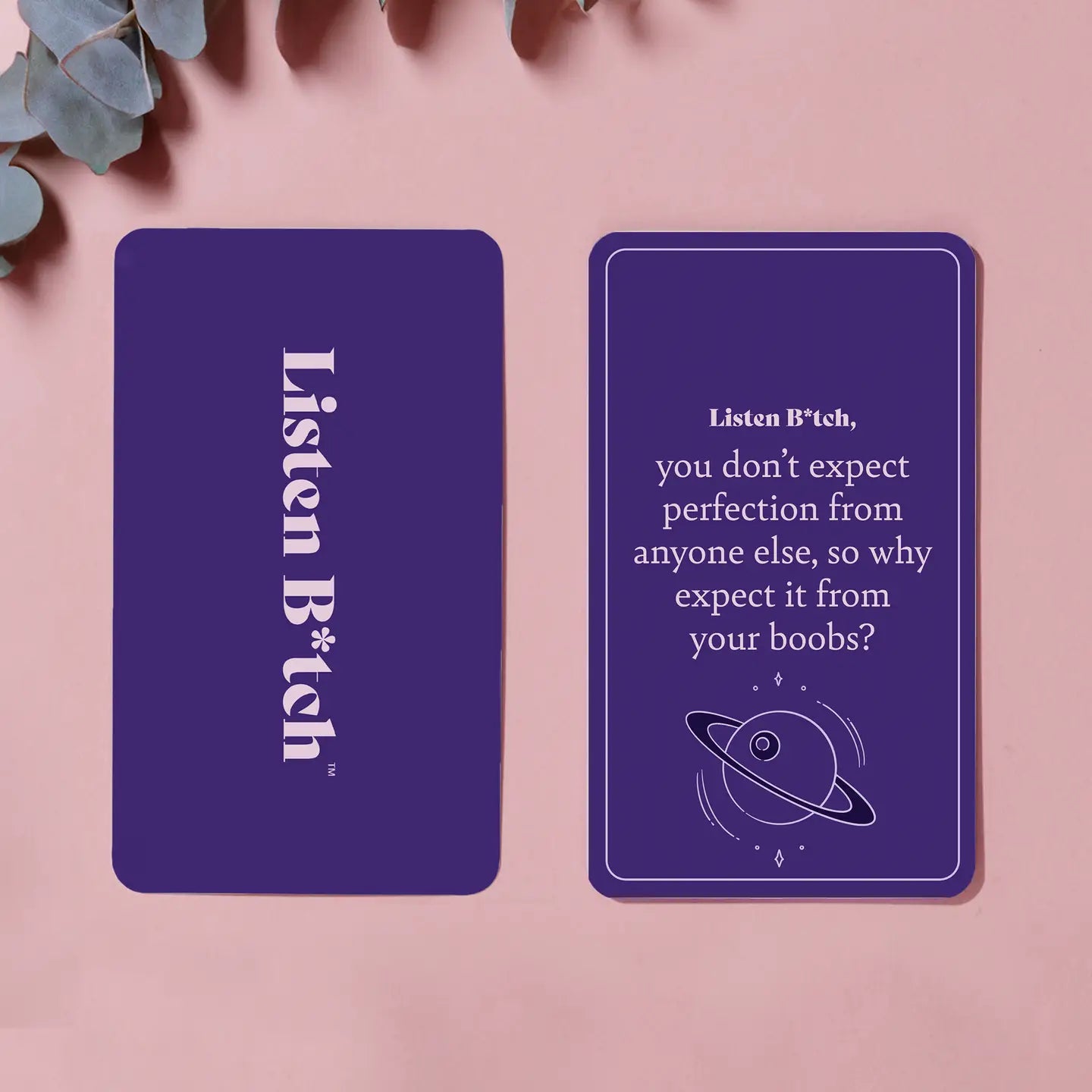 Listen B*tch Cards- New Mom Edition Games + Playing Cards
