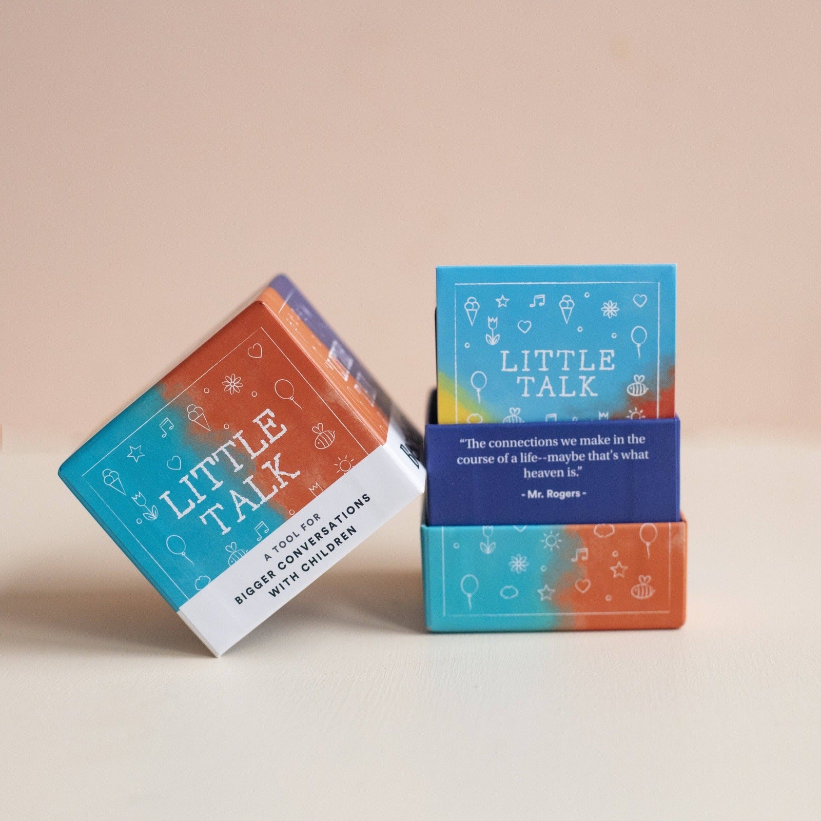 Little Talk Deck - 150 Conversation Card Deck for Kids Games + Playing Cards