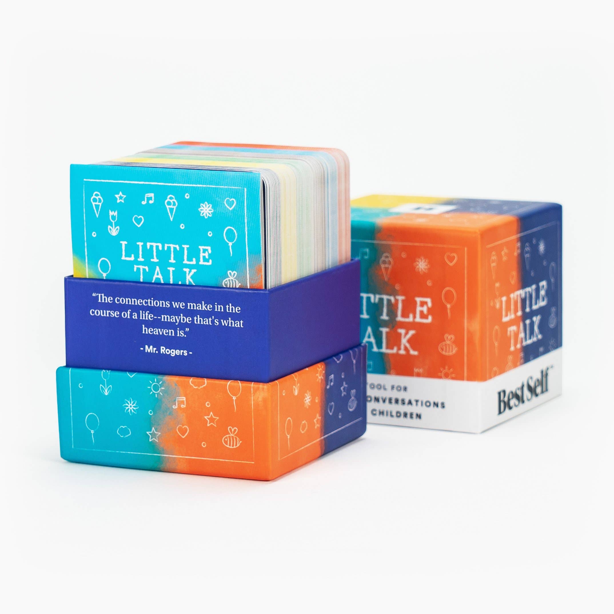 Little Talk Deck - 150 Conversation Card Deck for Kids Games + Playing Cards