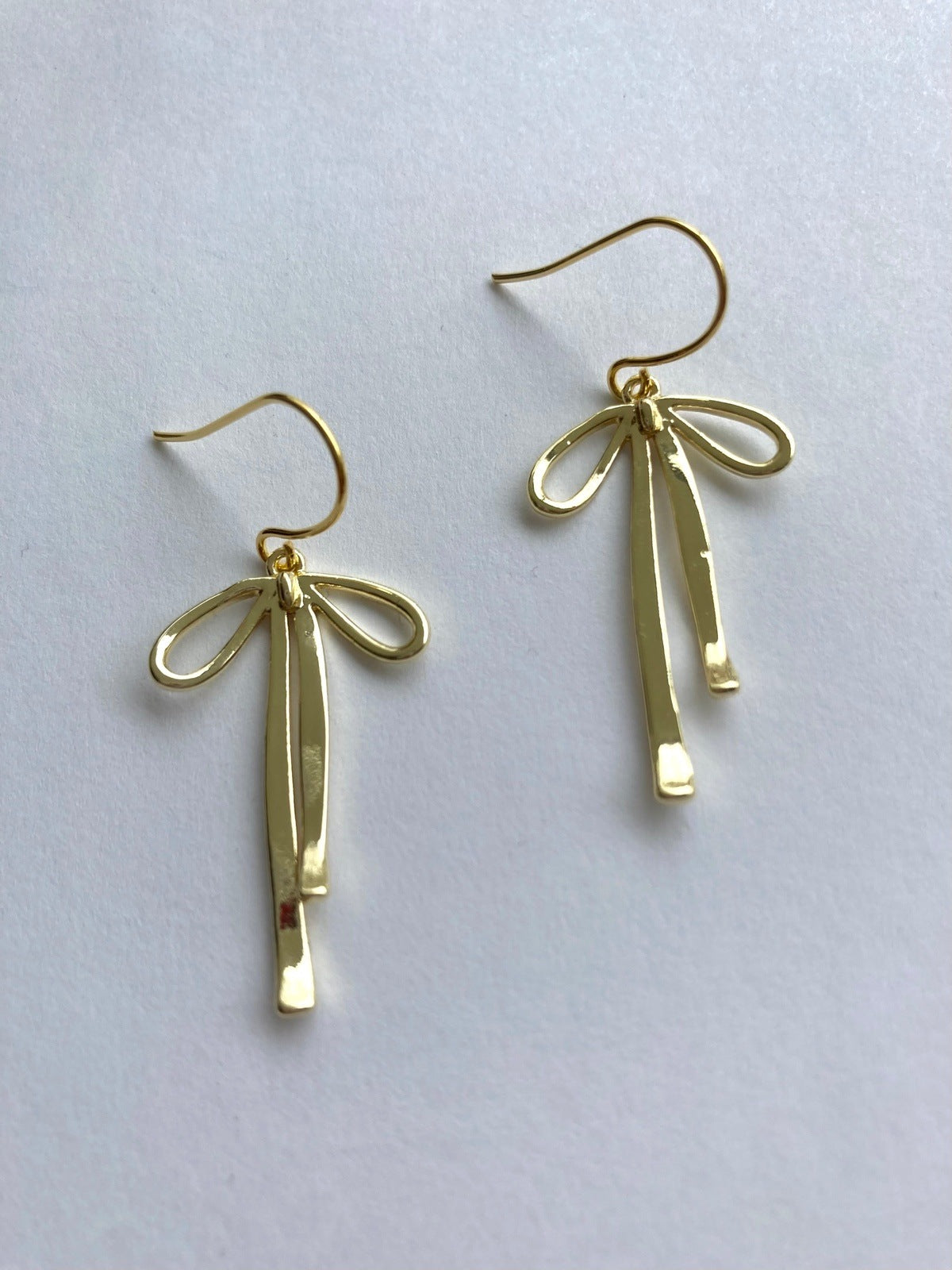 Louise Bow Earrings - Gold or Silver Earrings