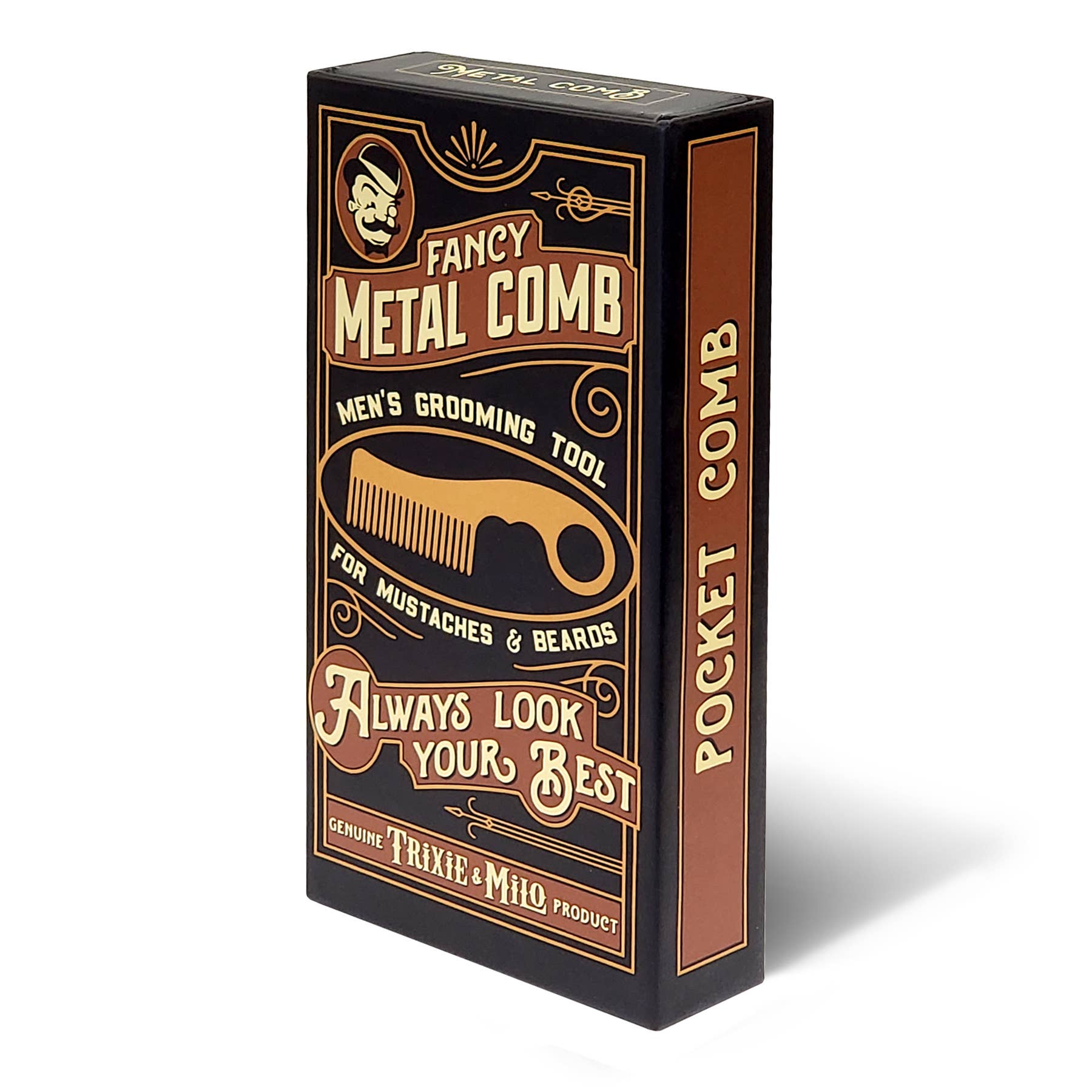 Lucky Jack f.k.a. Trixie & Milo - Fancy Metal Combs 12 pk.