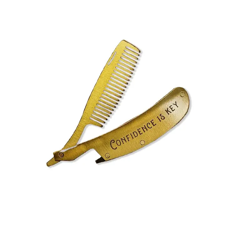 Lucky Jack f.k.a. Trixie & Milo - Folding Beard & Mustache Comb