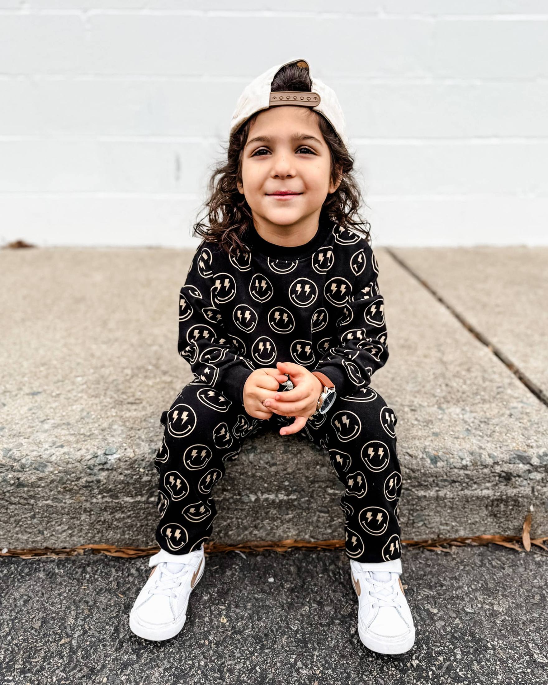 Lucky Panda Kids - Jogger Set | Electric Smiley