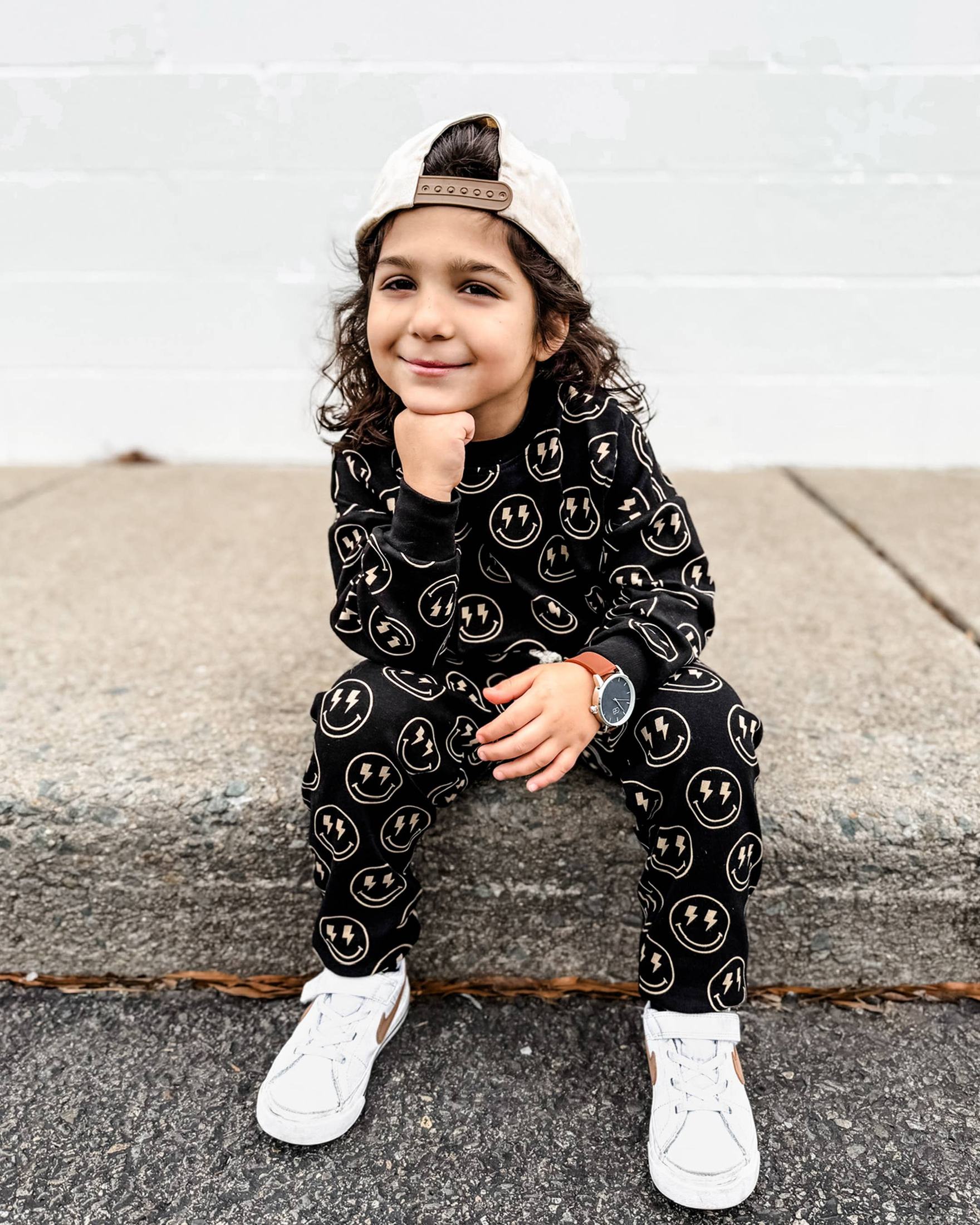 Lucky Panda Kids - Jogger Set | Electric Smiley