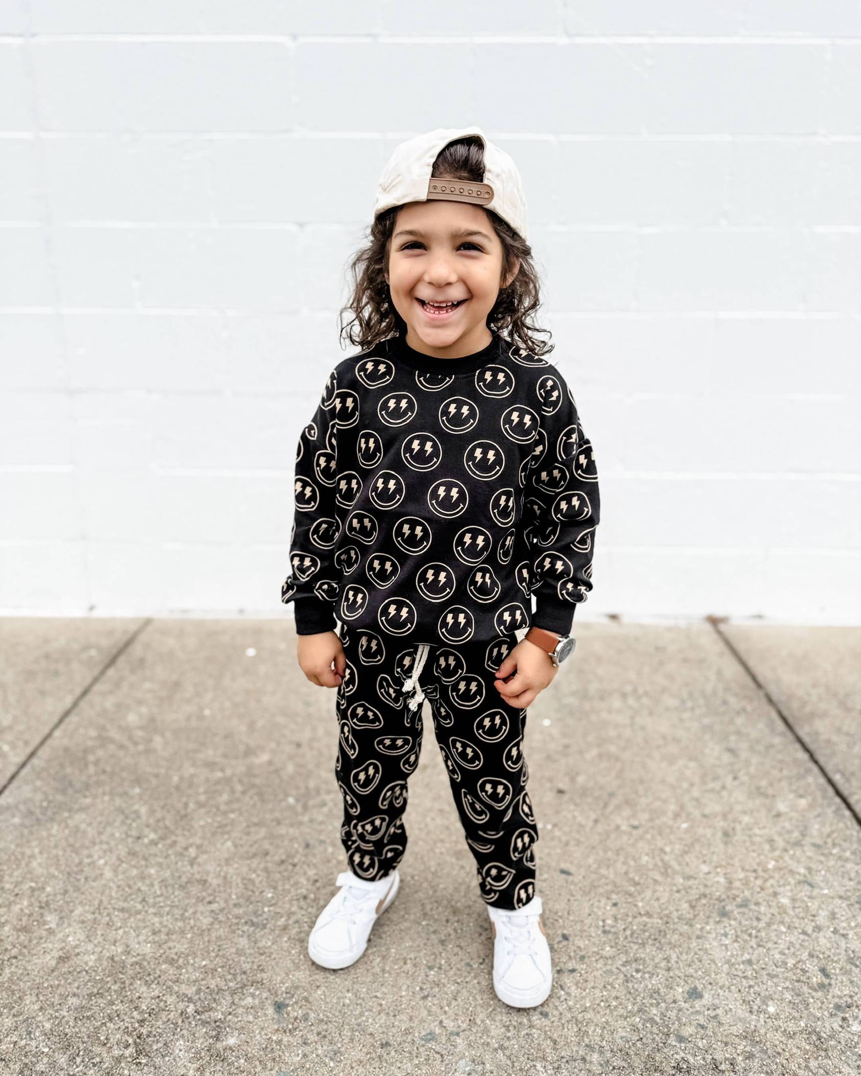 Lucky Panda Kids - Jogger Set | Electric Smiley
