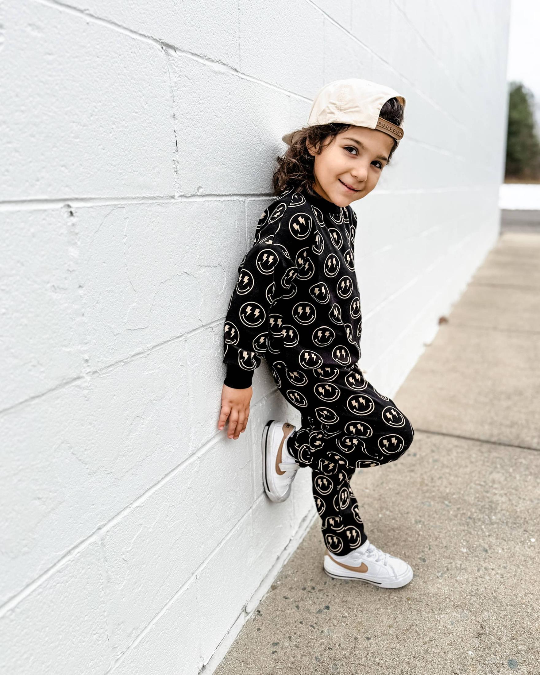 Lucky Panda Kids - Jogger Set | Electric Smiley