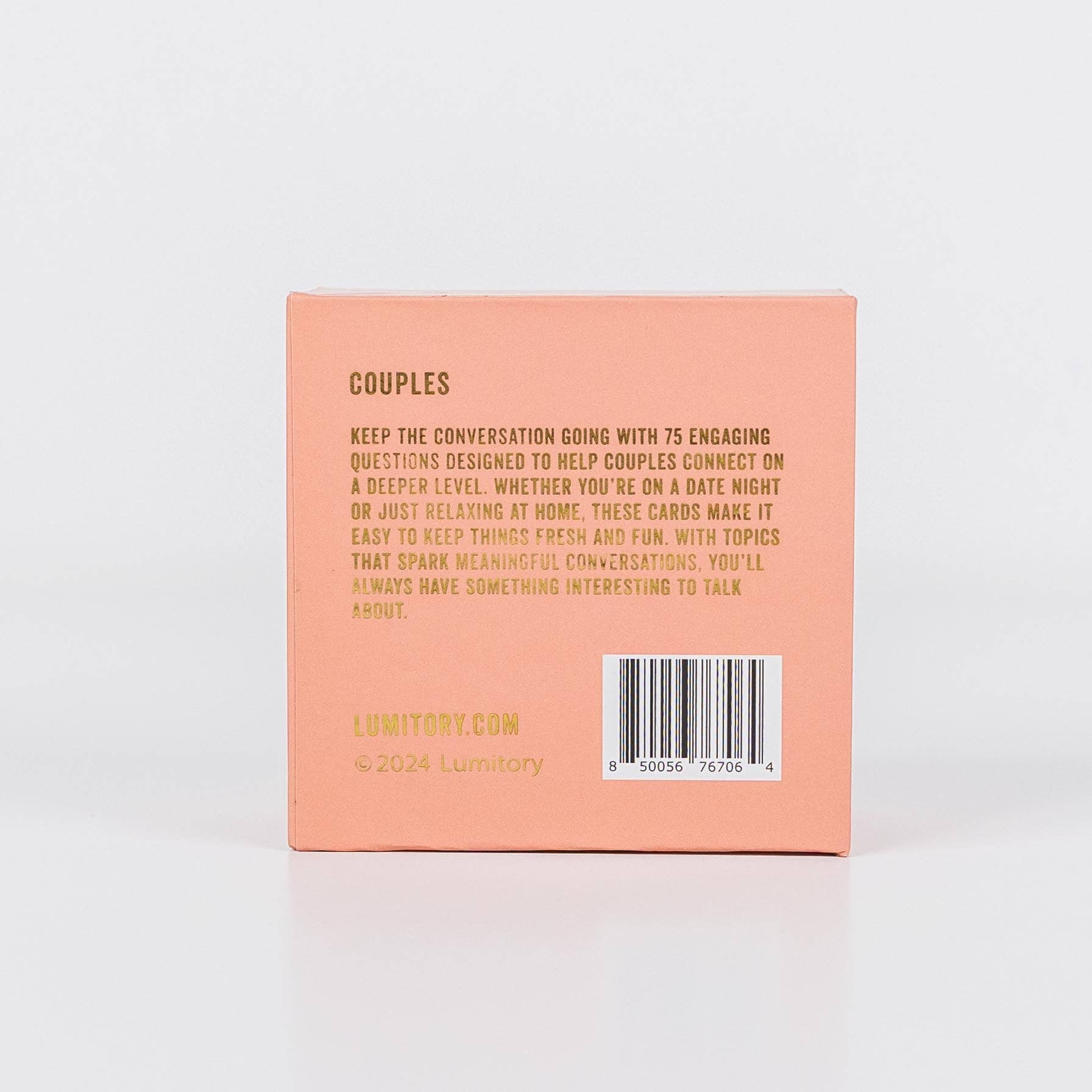 Lumitory - Couples Conversation Cards - 12 Sets with Free Display