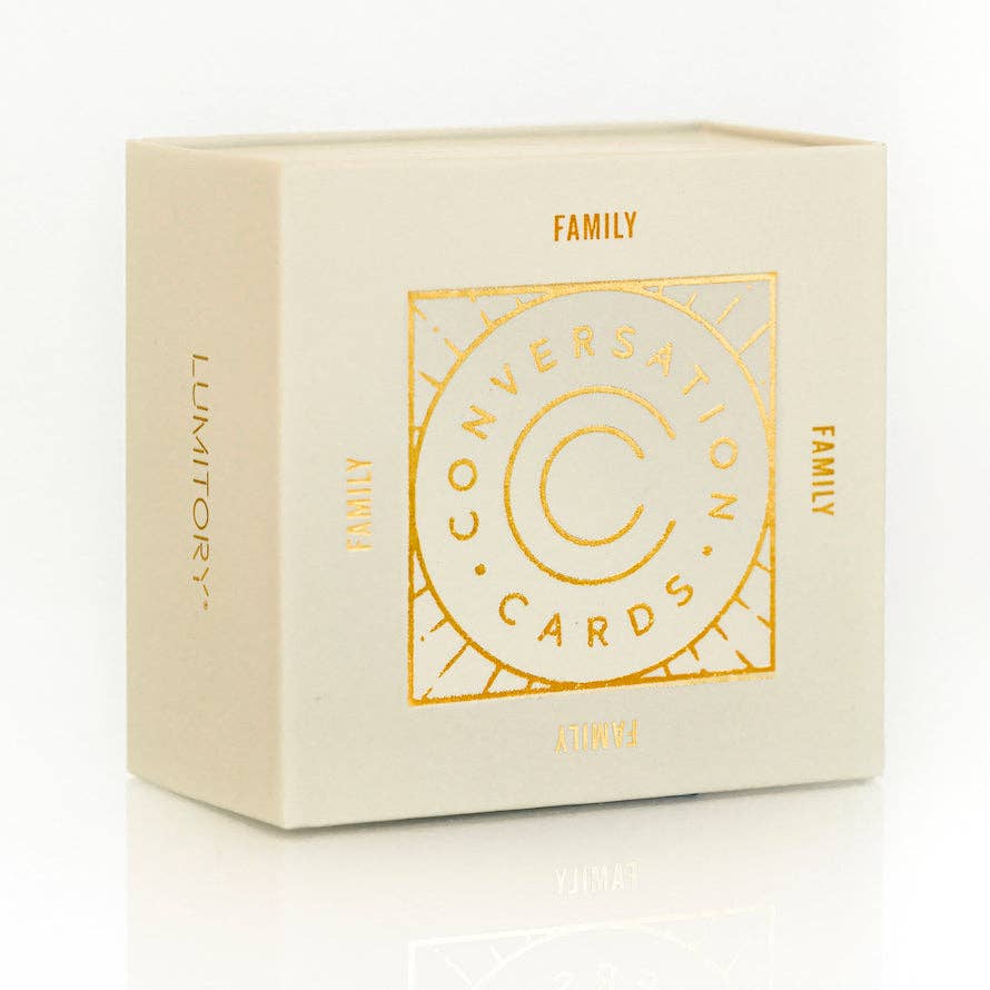 Lumitory - Family Conversation Cards: 12 Sets with Free Display