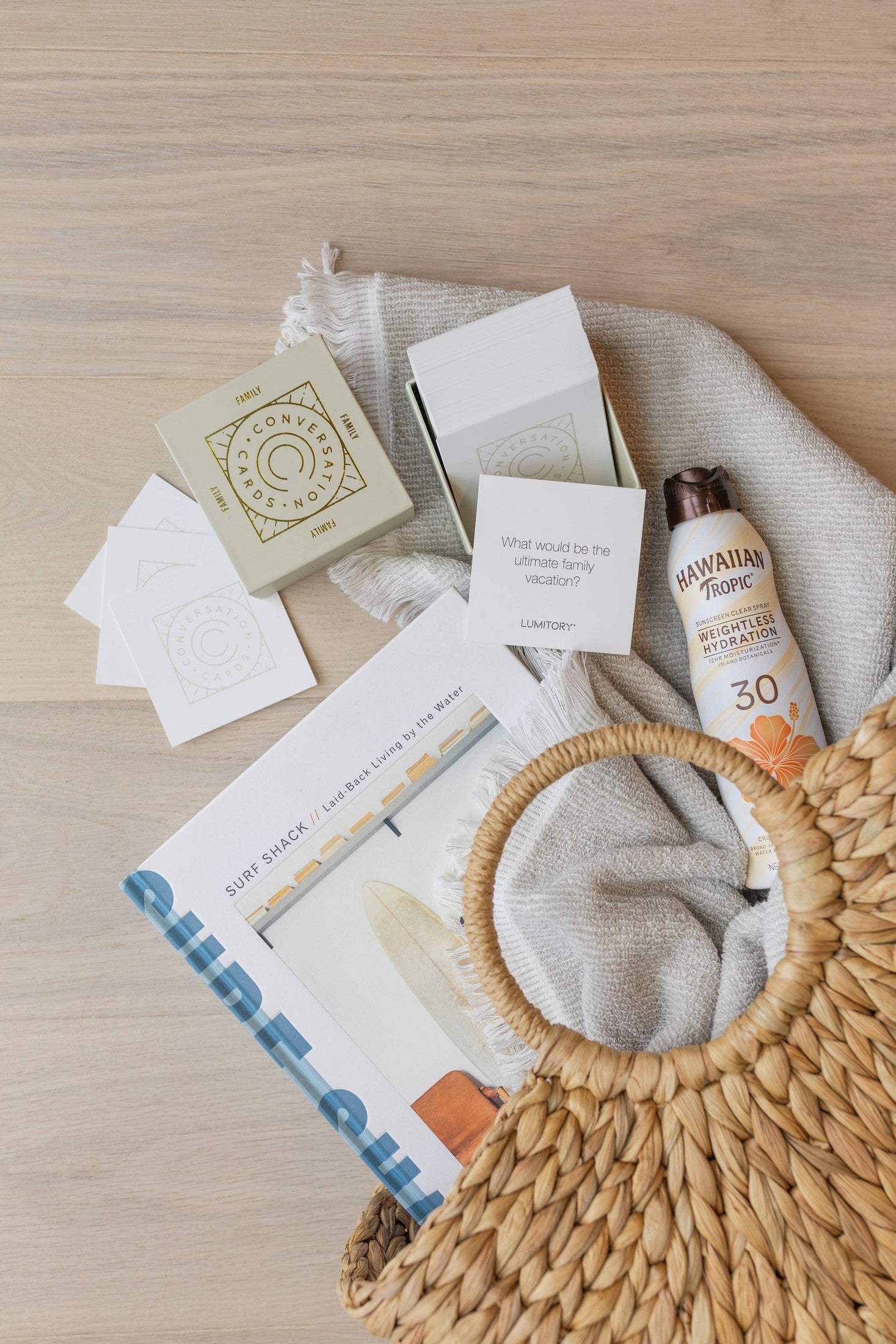 Lumitory - Family Conversation Cards: 12 Sets with Free Display