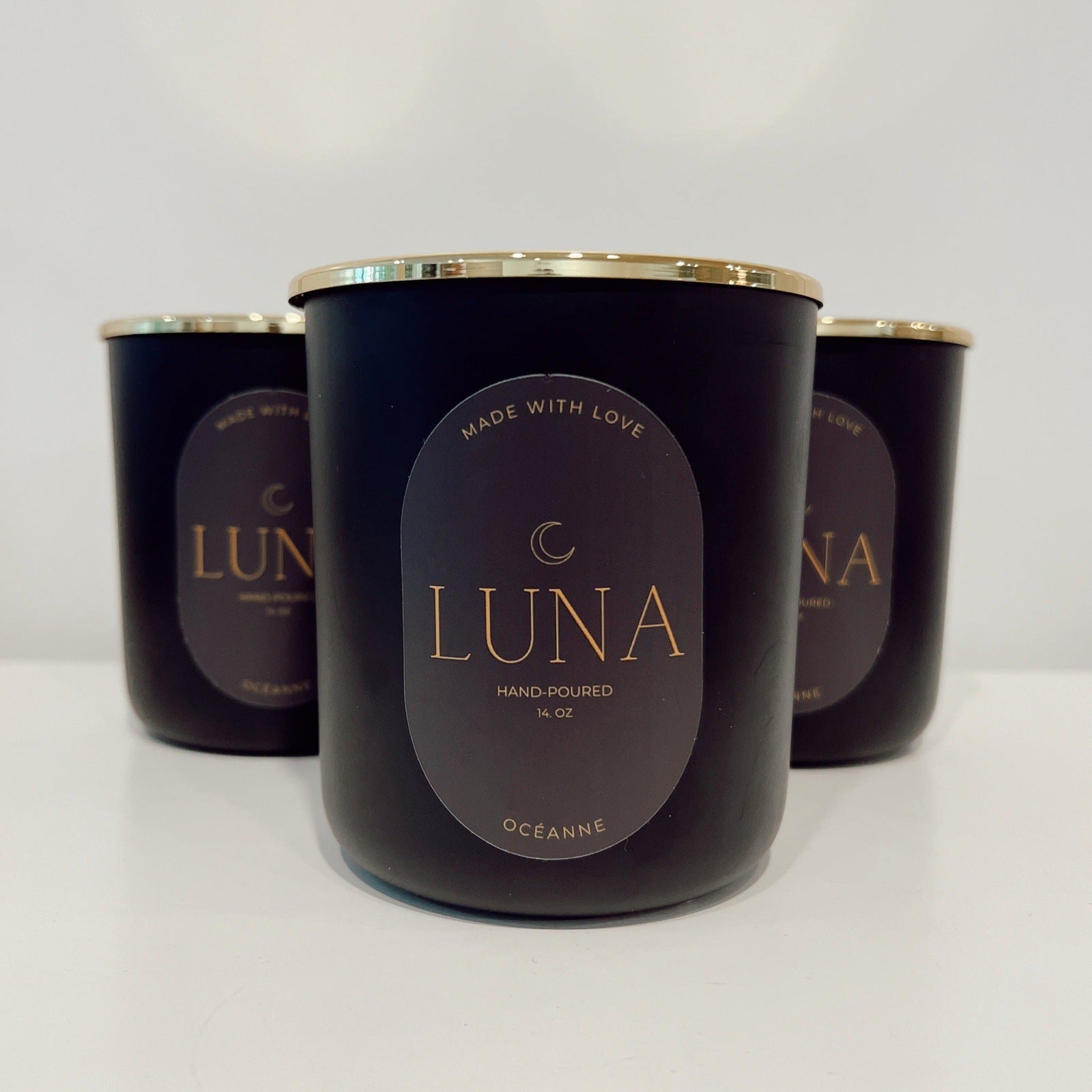 Luna - Océanne's Signature Candle Candles + Incense