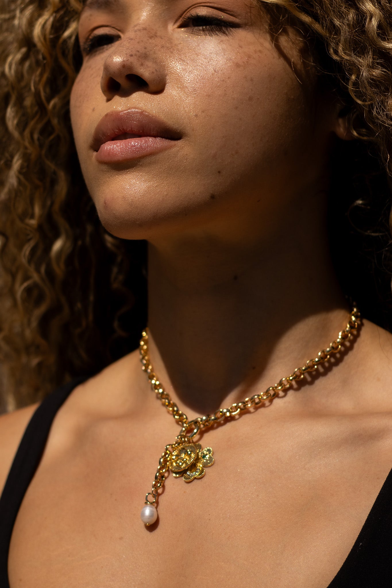 Lys Charm Drop Necklaces