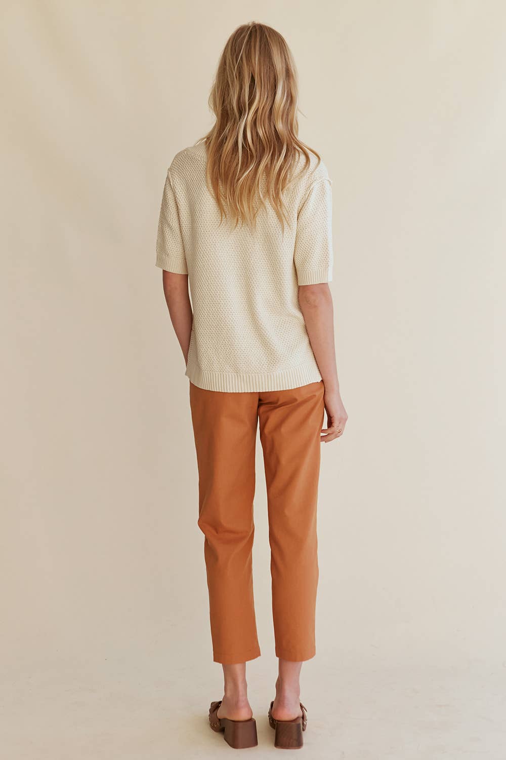 Marcello Linen Tapered Pants Bottoms