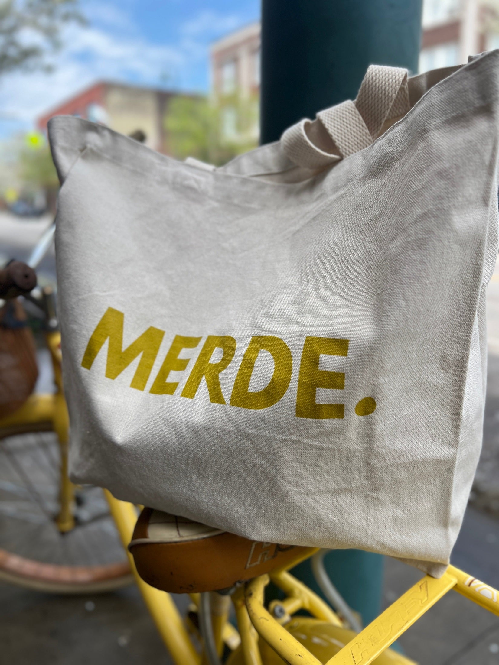 Merde Tote Bags + Pouches