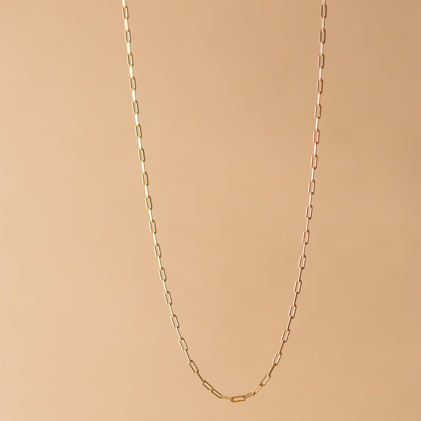 Mini Paperclip Chain Necklaces