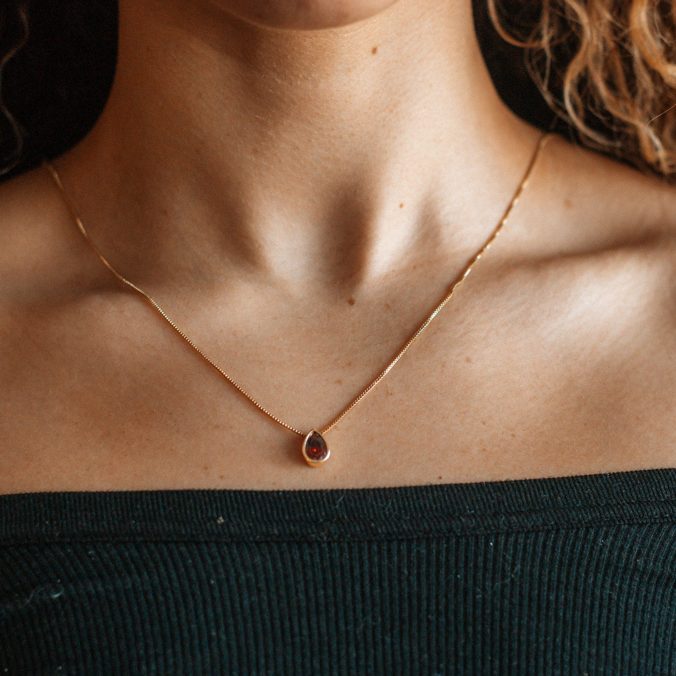 Mini Sadie Drop Necklace Necklaces