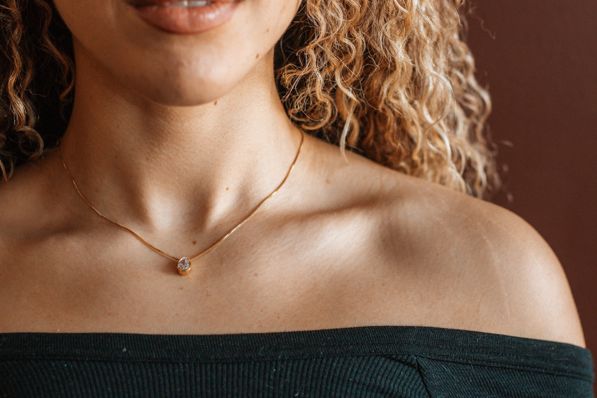 Mini Sadie Drop Necklace Necklaces