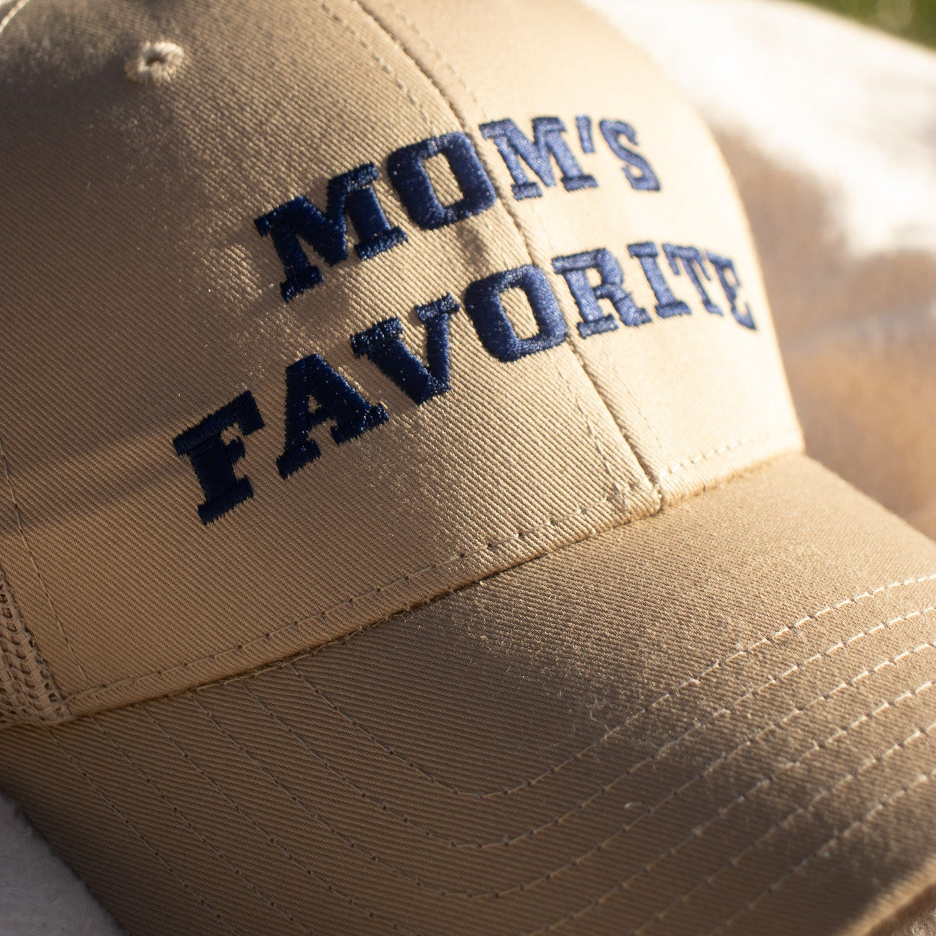 Mom's Favorite Trucker Hat Hats + Bandanas