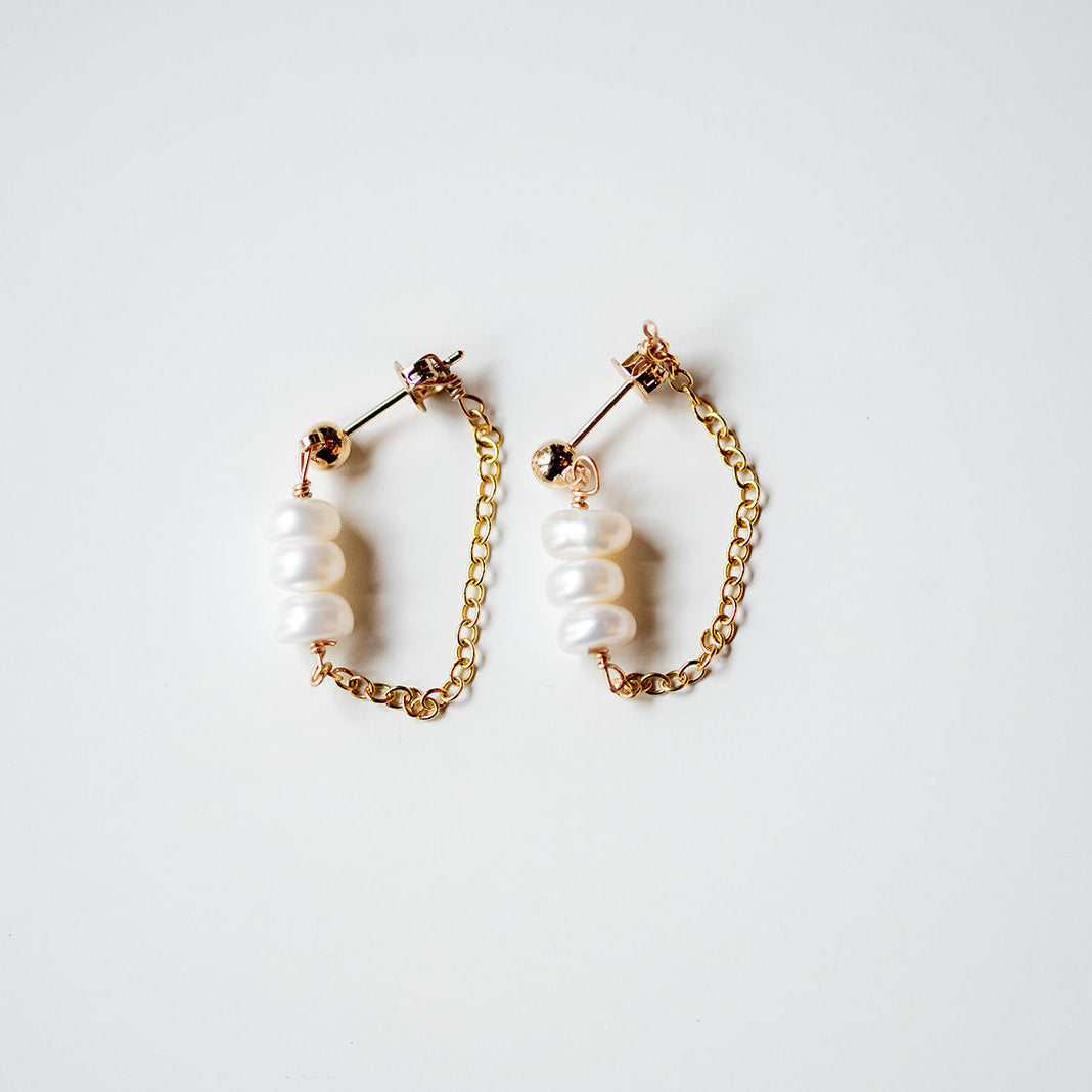 New Pearl Earrings Earrings