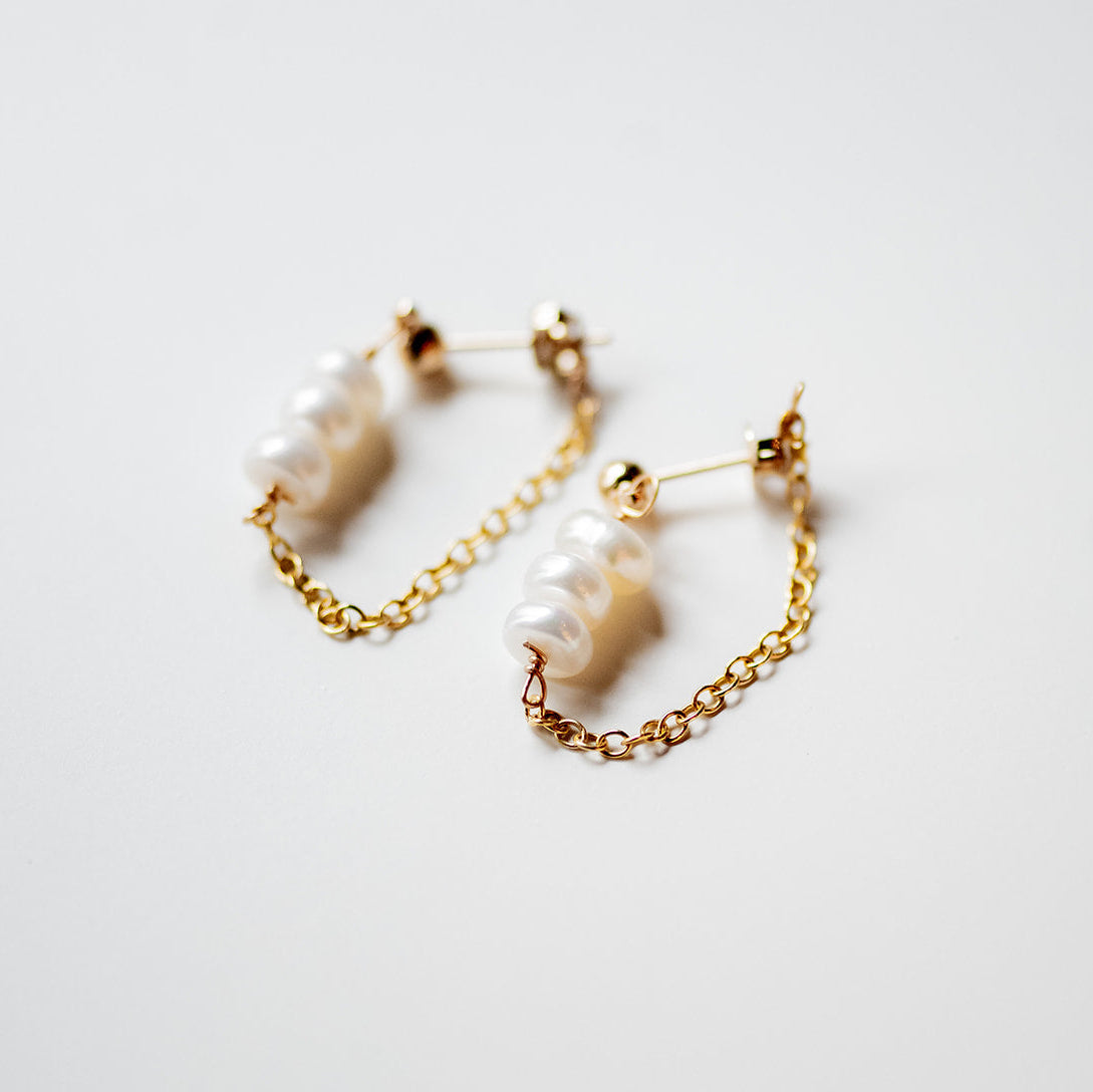 New Pearl Earrings Earrings