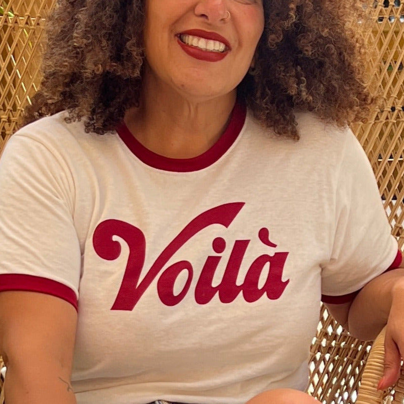 New Voilà Vintage Graphic Tee Tops