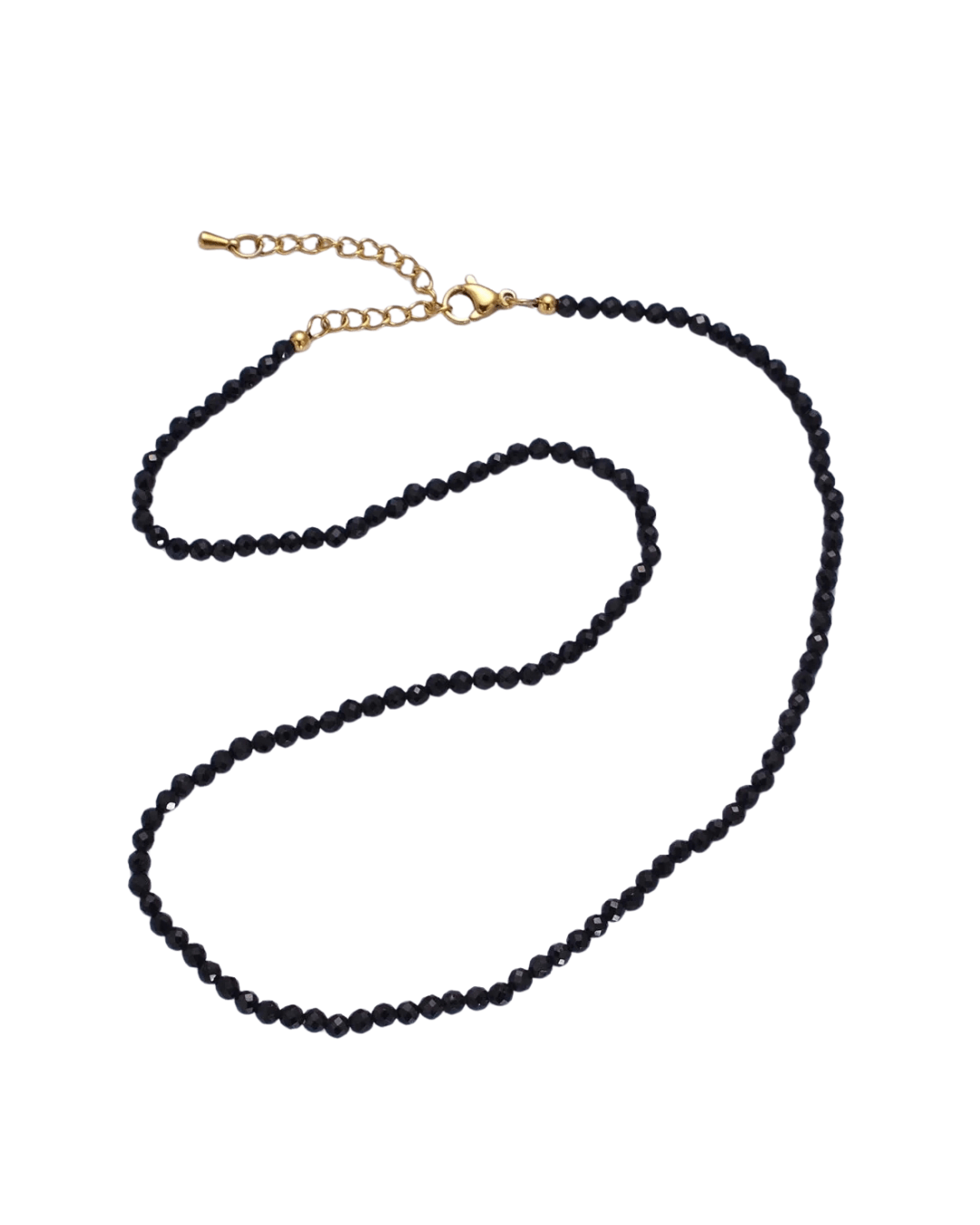 Onyx Beaded Necklace Necklaces