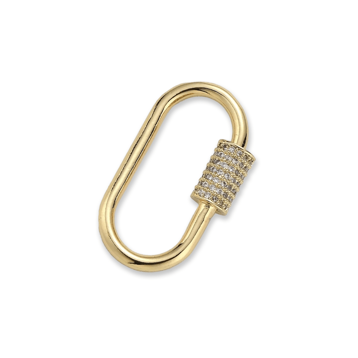 Oval Charm Connector Connectors