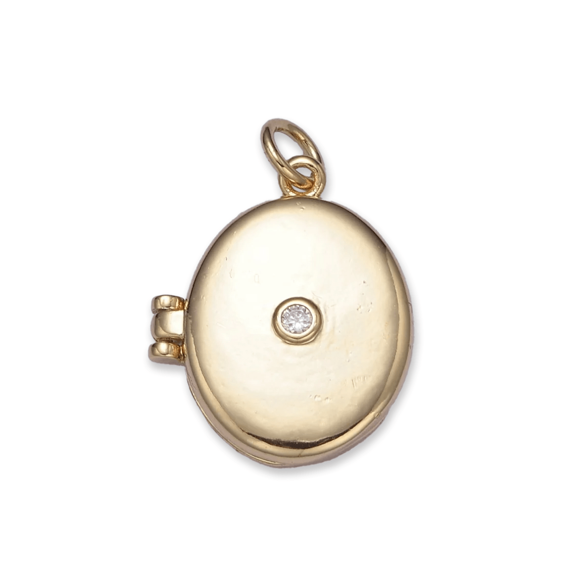 Oval Locket Charm Charms