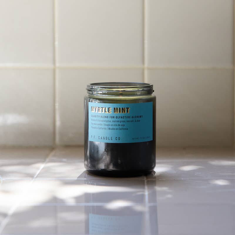 P.F. Candle Co. - Myrtle Mint - 7.2 oz Alchemy Soy Candle