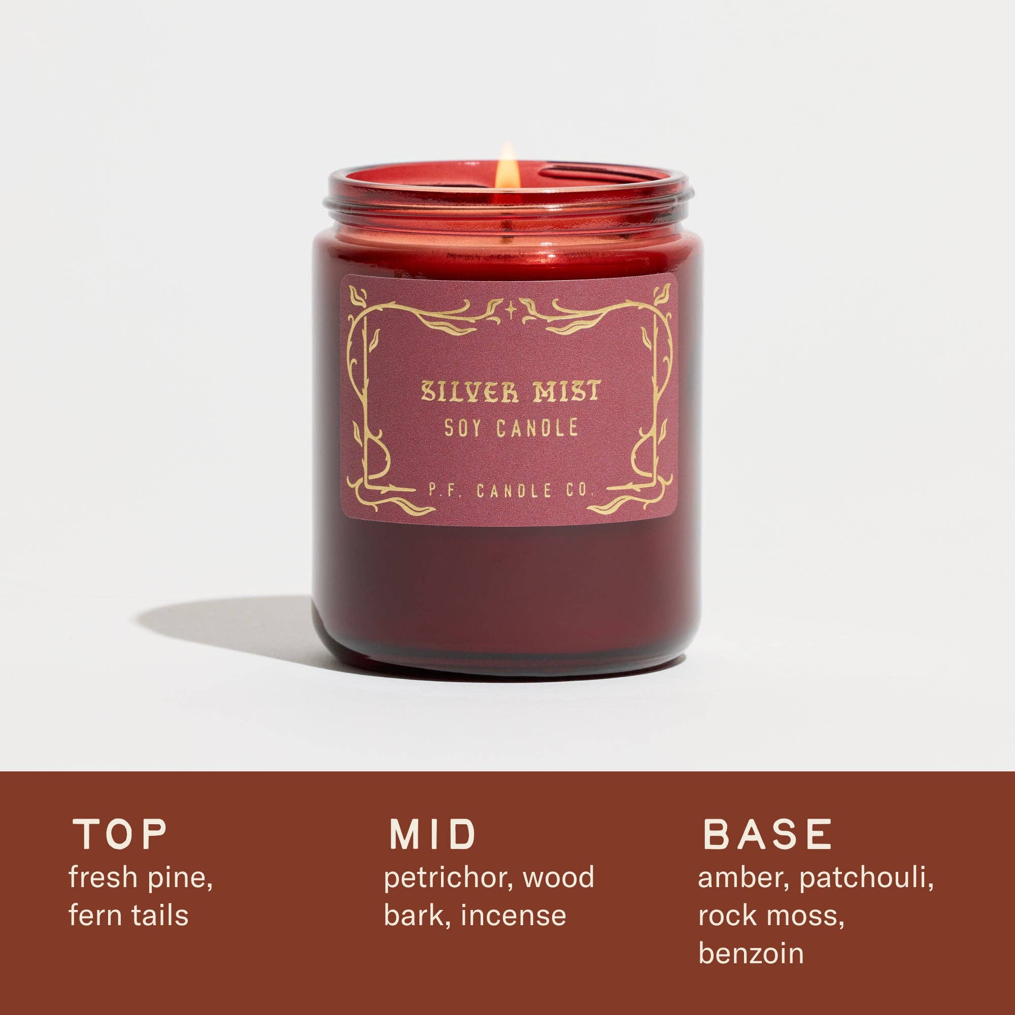P.F. Candle Co. - Silver Mist– Standard Candle