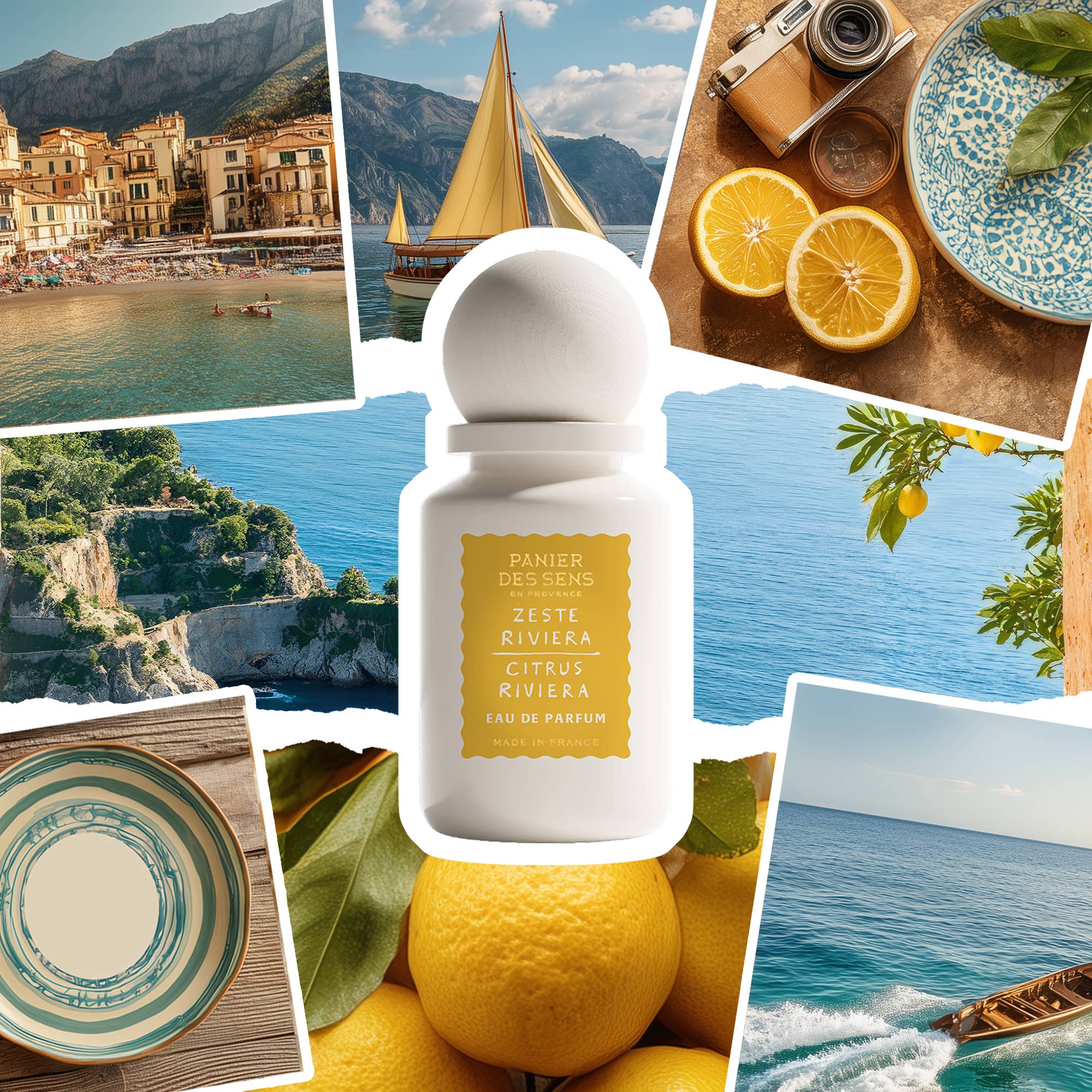 PANIER DES SENS - Citrus Riviera- Eau de Parfum-1.7FLOZ/50ML