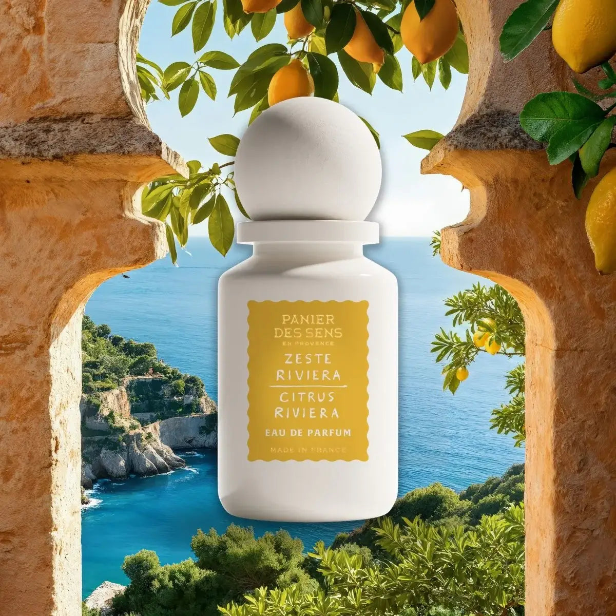 PANIER DES SENS - Citrus Riviera- Eau de Parfum-1.7FLOZ/50ML