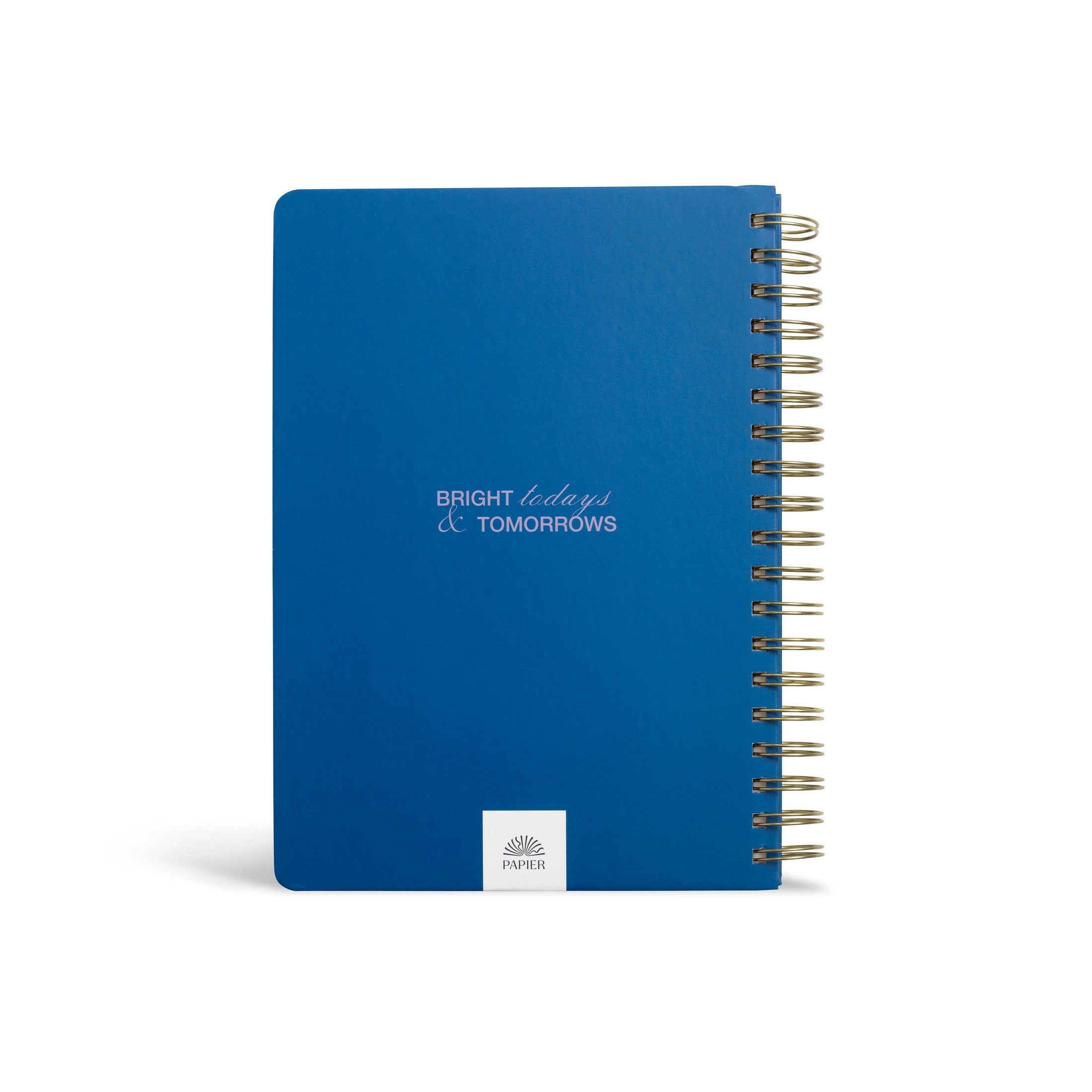 Papier - Bold Hardcover B5 Spiral Undated Daily Planner