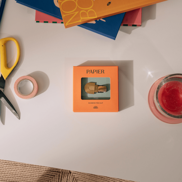 Papier - Rainbow Metal Pen Clip New Packaging
