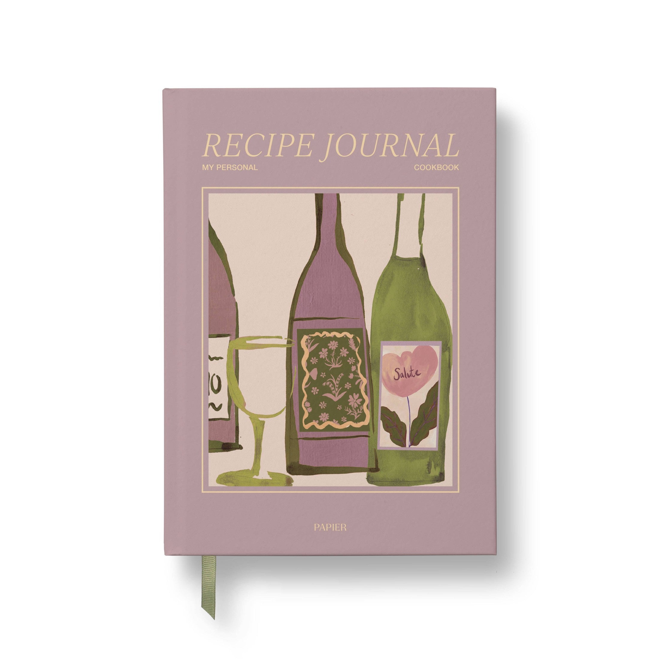 Papier - The Vineyard A5 Hardcover Guided Recipe Journal
