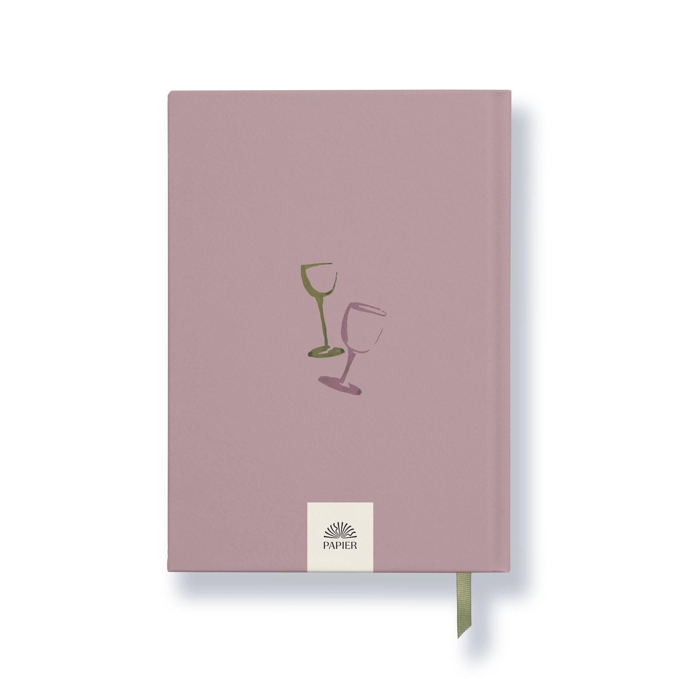 Papier - The Vineyard A5 Hardcover Guided Recipe Journal