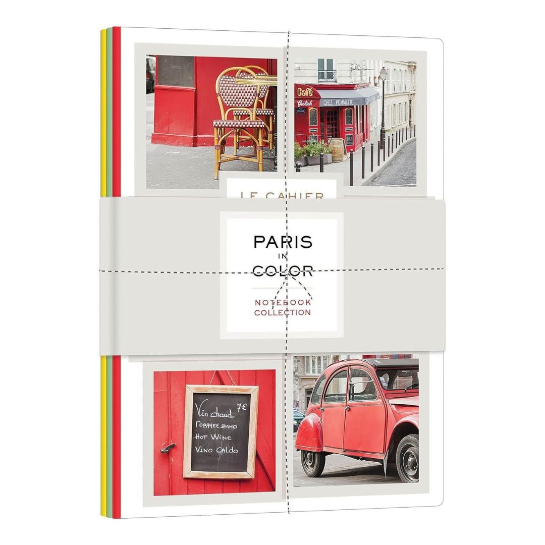 Paris in Color Notebook Collection Books