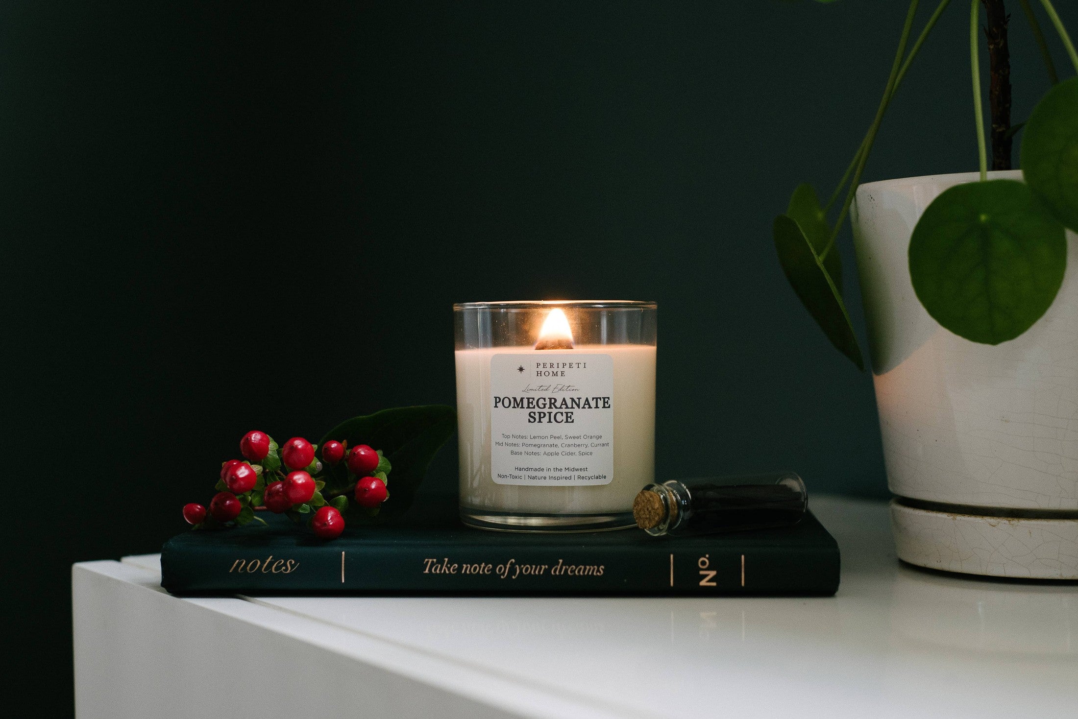 Peripeti Home - Pomegranate Spice Seasonal