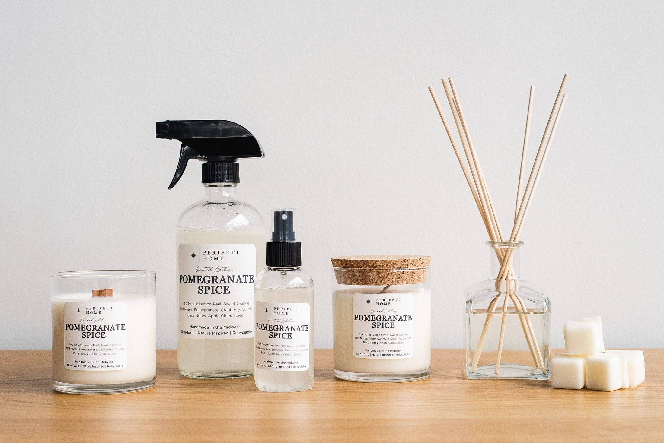 Peripeti Home - Pomegranate Spice Seasonal