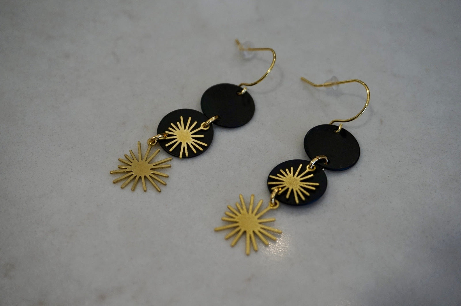 Phases of the Moon Earrings - Eclipse 2024 Earrings