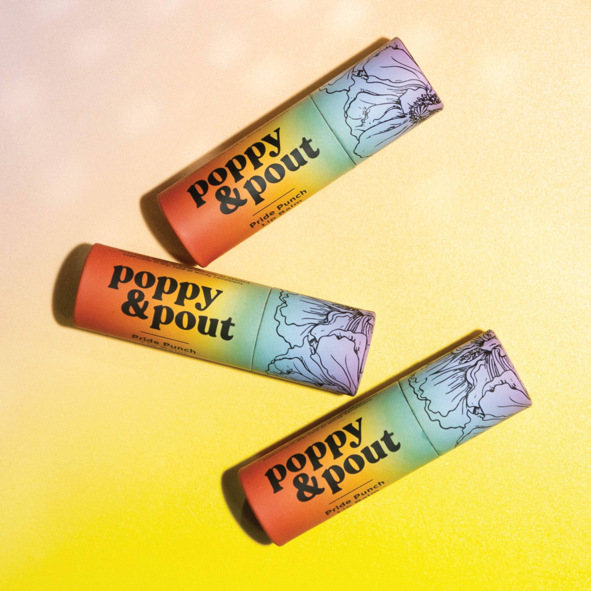 Poppy & Pout - Limited Edition, Lip Balm, Pride Punch
