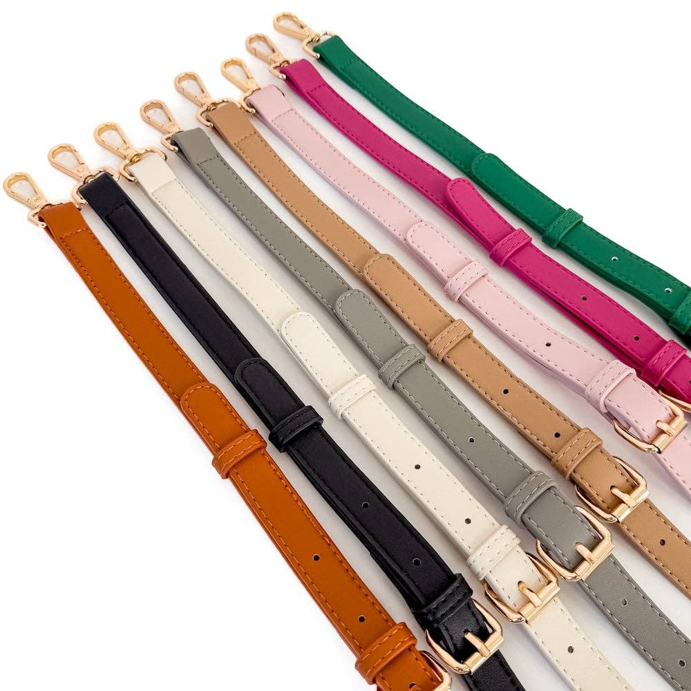 Pretty Simple - Minimalist Vegan Leather Crossbody Strap