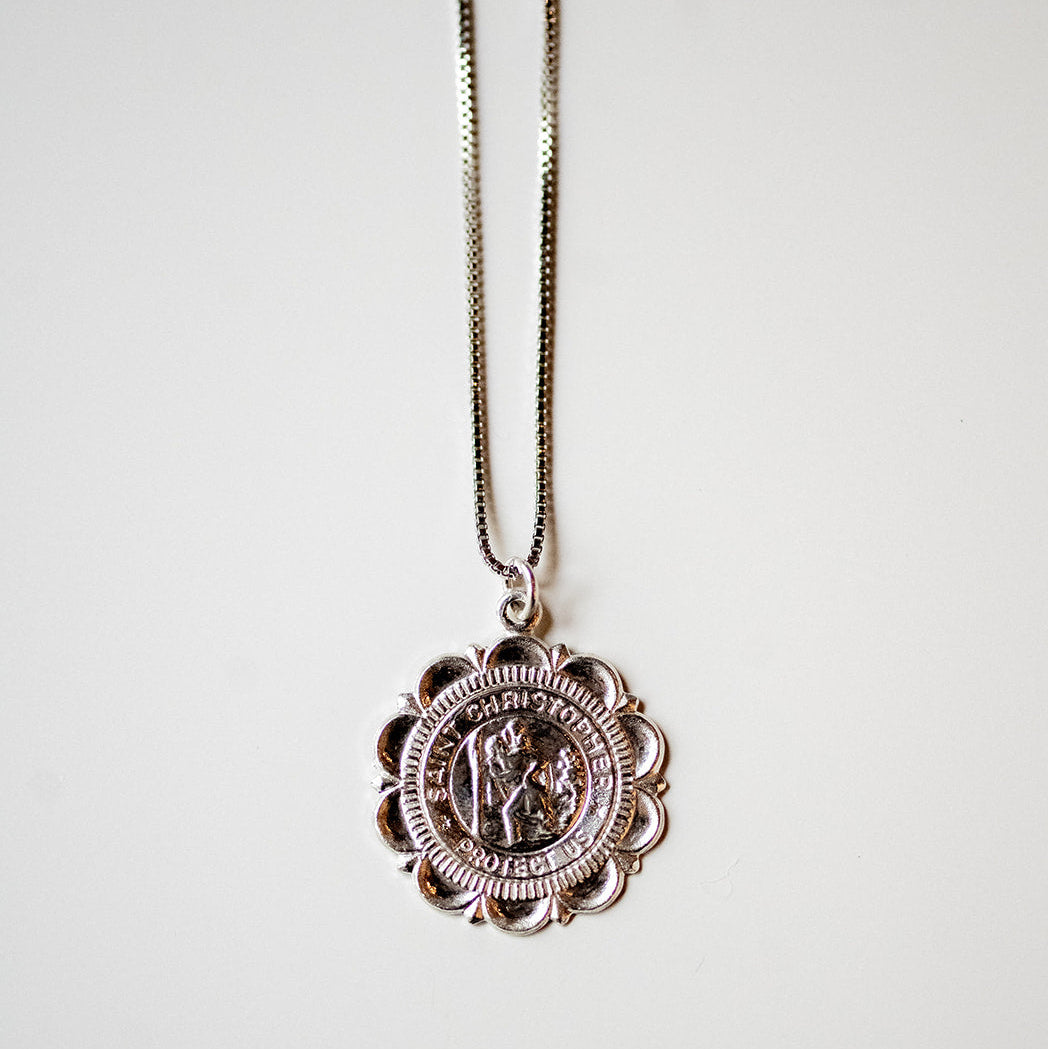 Protector St. Christopher Necklace Necklaces