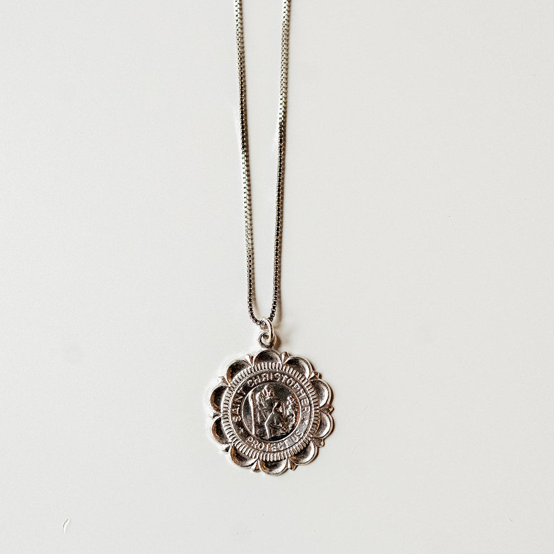 Protector St. Christopher Necklace Necklaces