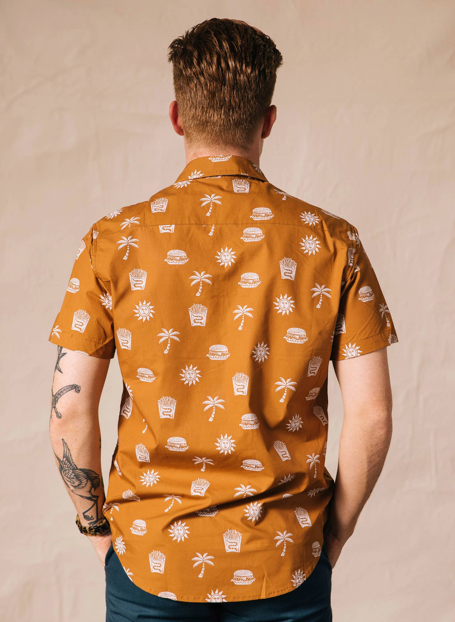 Pyknic - Take It Greasy Casual Vintage Button Down Shirt Men Women