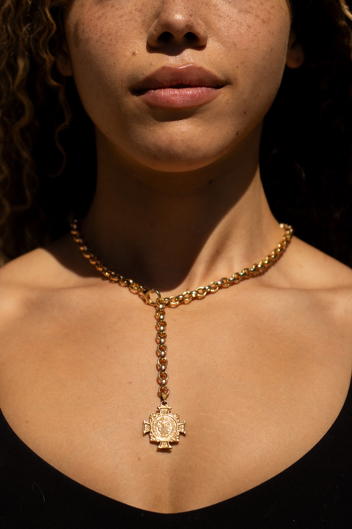 Sanctus Lariat Necklace Necklaces
