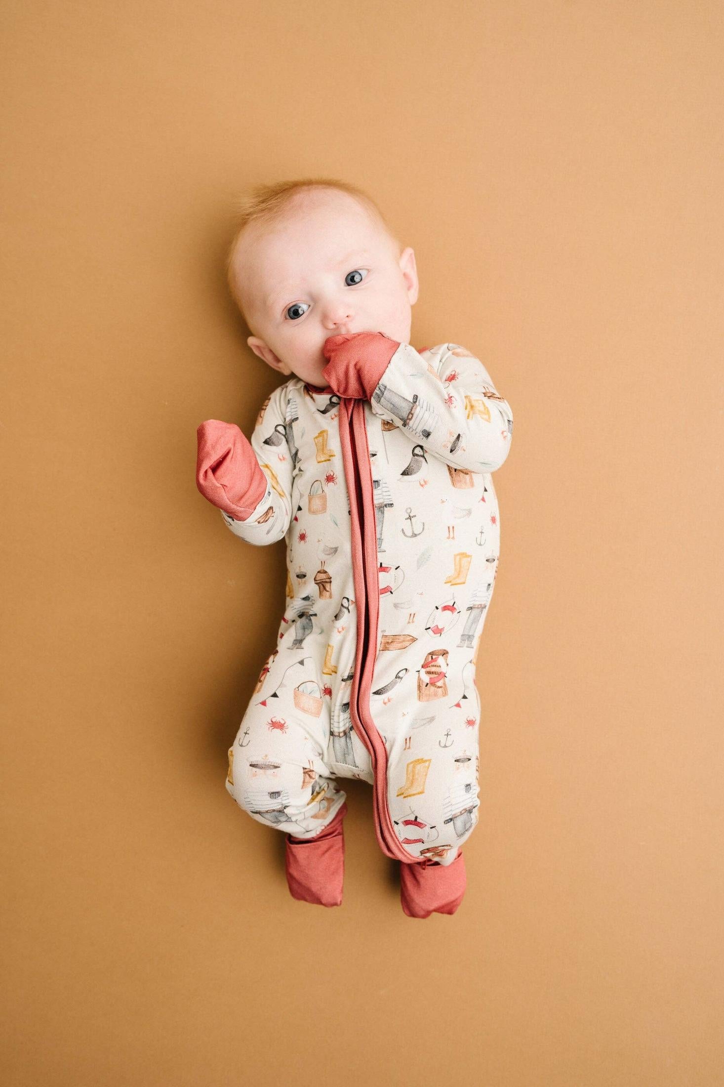 Seaside Snuggles Bamboo Sleeper Babies + Kids